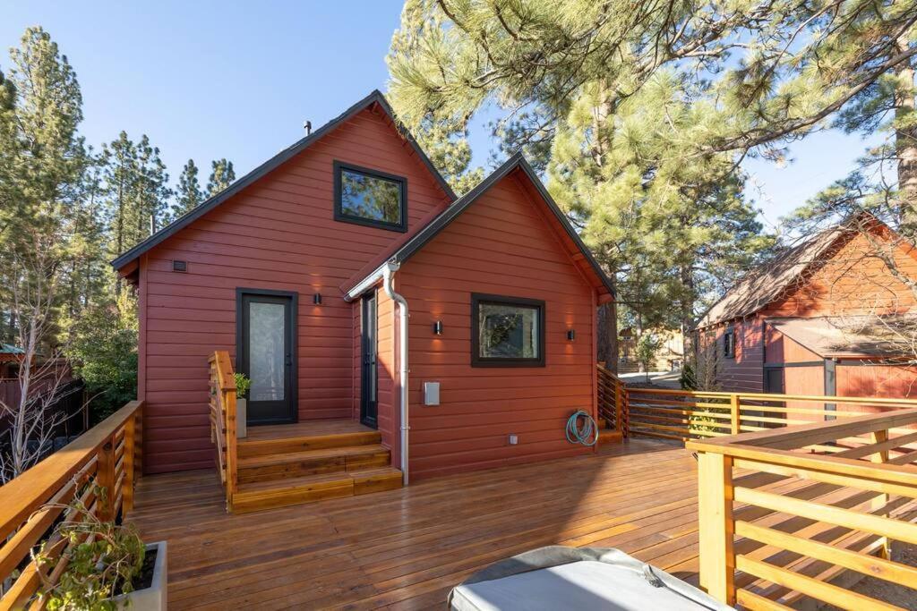 Sled-Ski Lakeside Village Cabin - Spa - Bbq - Firepit - Loft - Games ビッグ・ベアー・レイク エクステリア 写真