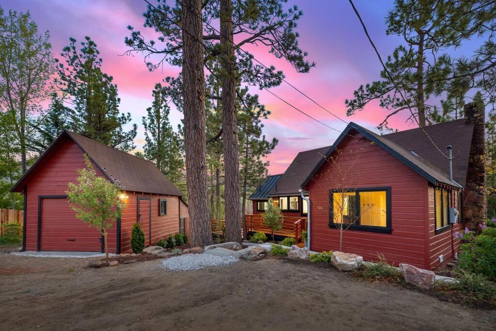 Sled-Ski Lakeside Village Cabin - Spa - Bbq - Firepit - Loft - Games ビッグ・ベアー・レイク エクステリア 写真